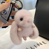 mink Plush Bunny Pendant Essential
