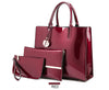 3 sets leather Three Piece Handbag Set Bag