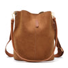 scrub Structured Bucket Shoulder Bag