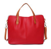 soft leather Classic Structured Handbag Bag