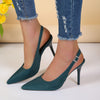 pointed toe summer Buckle Strap Stiletto Sandals